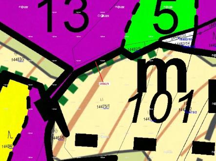 Prodej pozemku, les, 281 m²