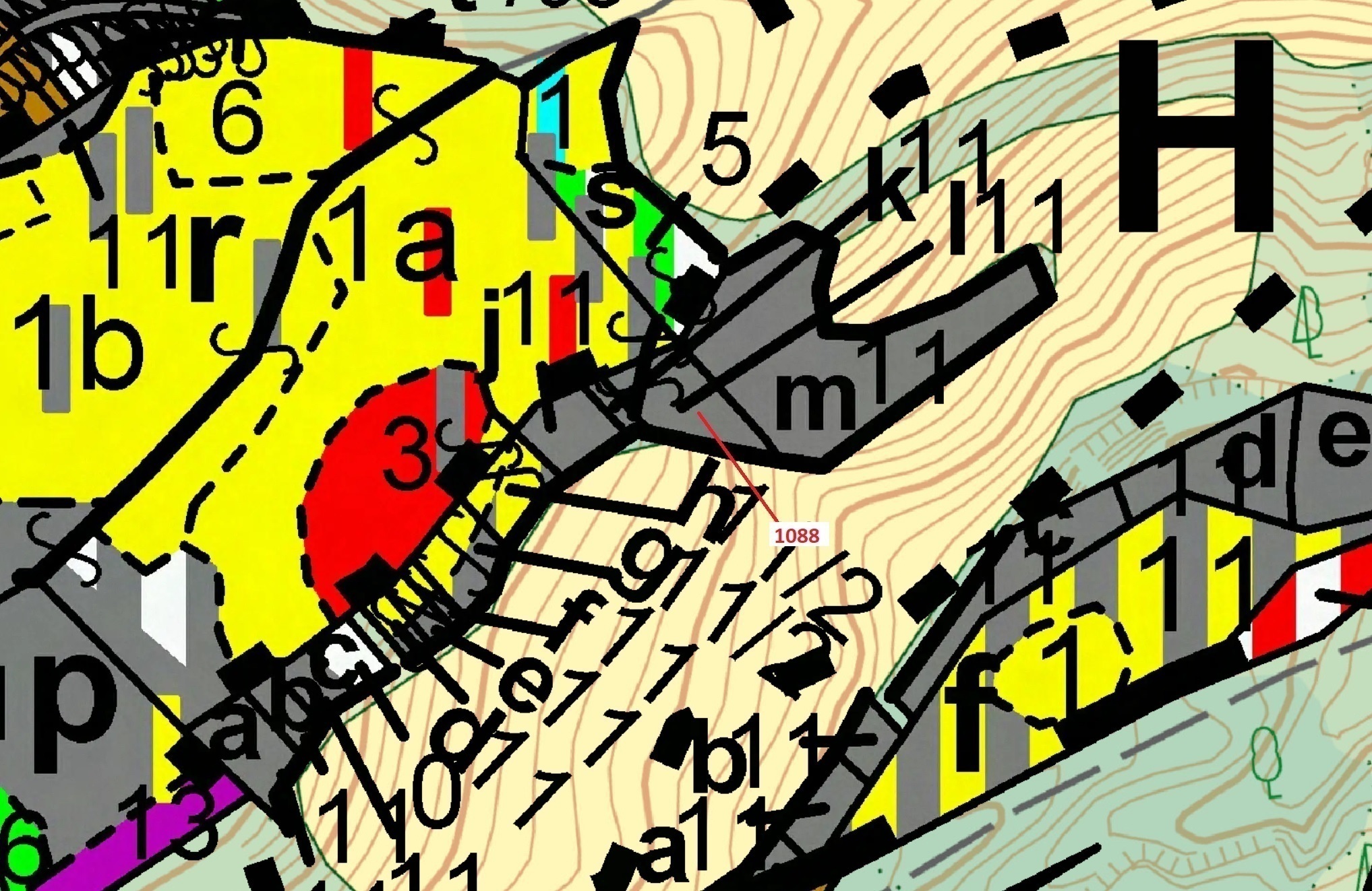Lesní pozemek o výměře 400 m2, podíl 1/1, katastrální území Spešov, obec Spešov, obec s rozšířenou p