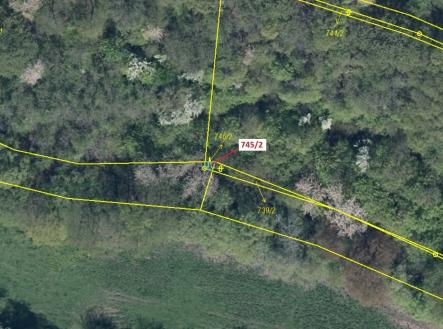 Prodej pozemku, les, 5 m²