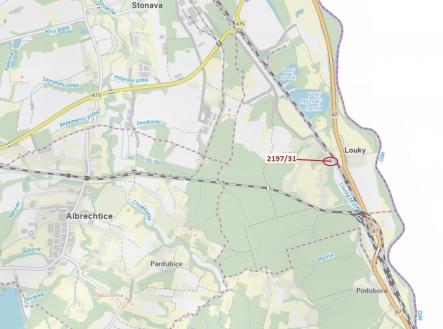 Prodej pozemku, les, 1 999 m²