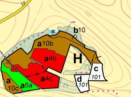 Prodej pozemku, les, 2 275 m²