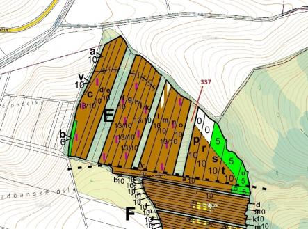 Prodej pozemku, les, 5 963 m²
