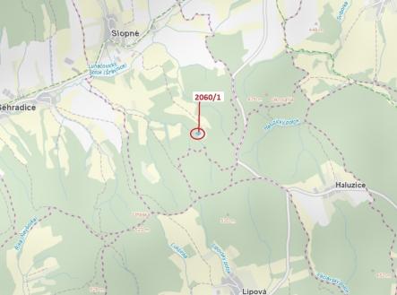 Prodej pozemku, trvalý travní porost, 2 555 m²