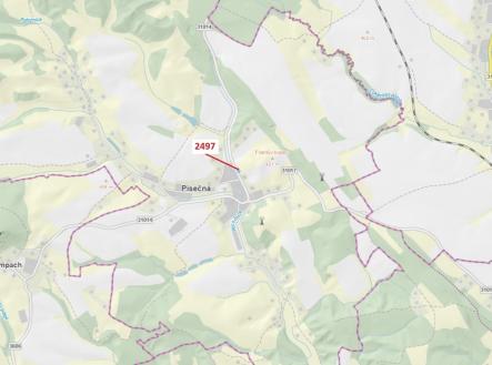 Prodej pozemku, les, 797 m²