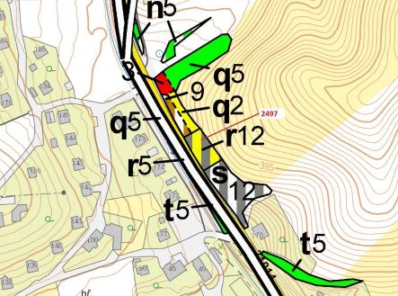 Prodej pozemku, les, 797 m²