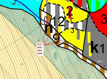 Prodej pozemku, les, 1 649 m²