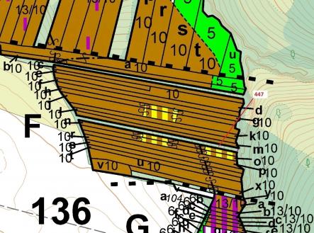 Prodej pozemku, les, 1 989 m²