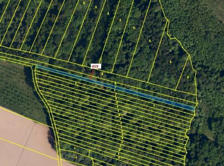 Prodej pozemku, les, 1 895 m²