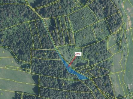 Prodej pozemku, les, 1 723 m²