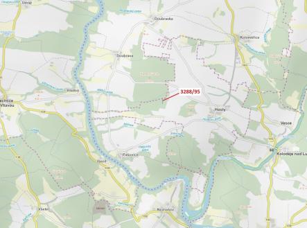 Prodej pozemku, les, 1 735 m²