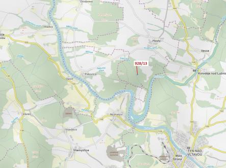 Prodej pozemku, les, 1 803 m²