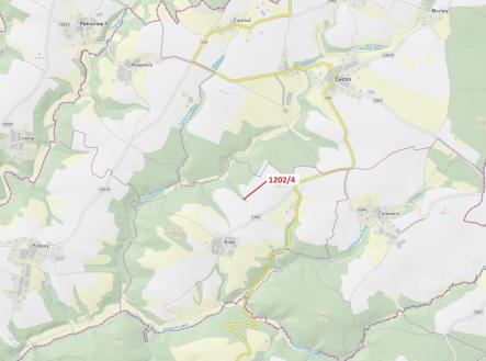 Prodej pozemku, les, 356 m²