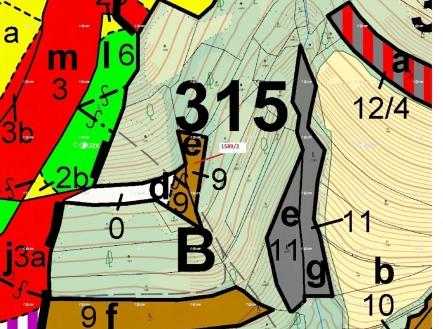 Prodej pozemku, les, 910 m²