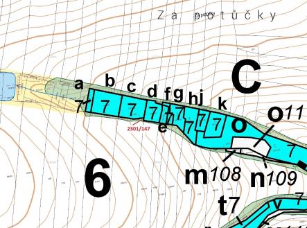 Prodej pozemku, les, 19 m²