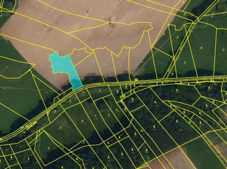Prodej pozemku, zemědělská půda, 2 164 m²