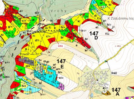 Prodej pozemku, les, 22 508 m²