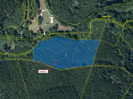 Prodej pozemku, les, 13 976 m²