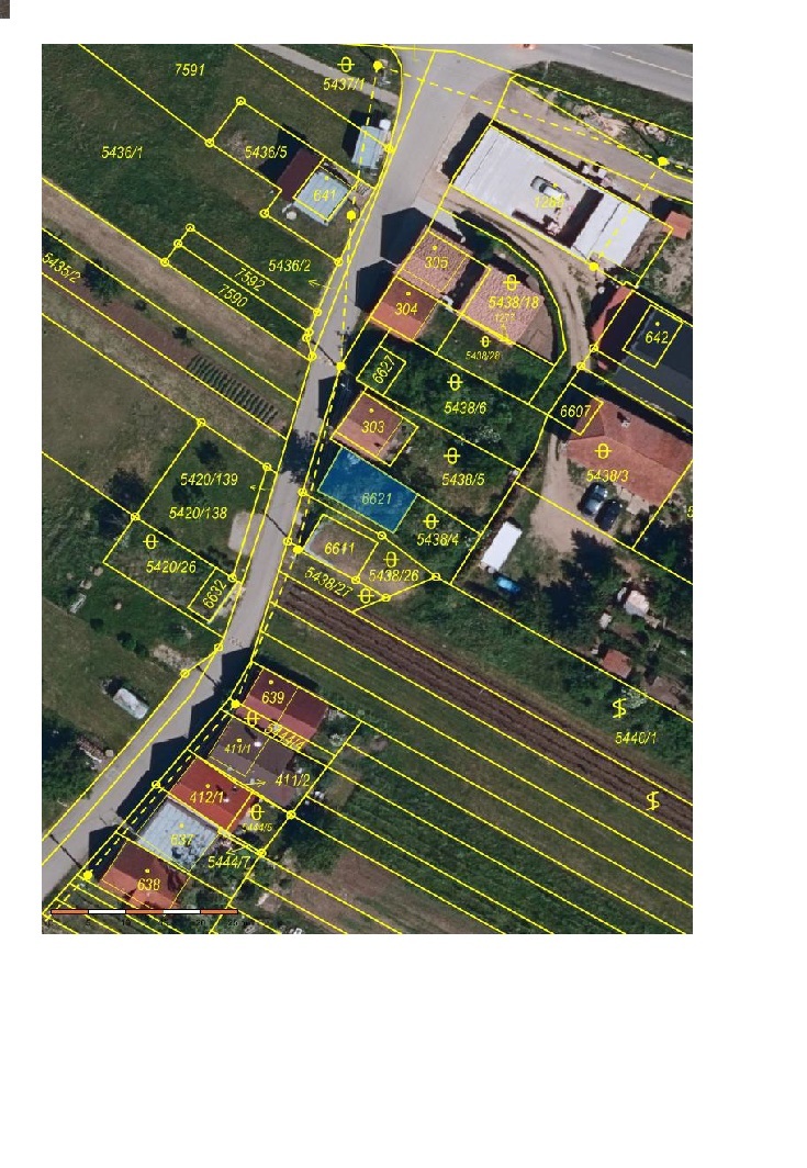 Pozemek o velikosti 79m2, Novosedly