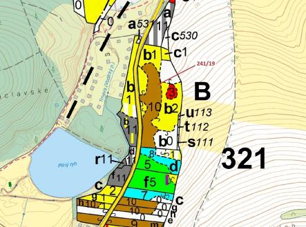Prodej pozemku, les, 17 171 m²