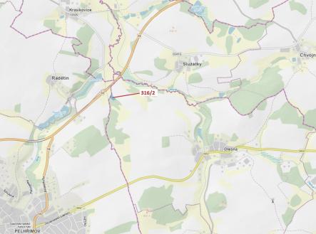 Prodej pozemku, trvalý travní porost, 3 211 m²