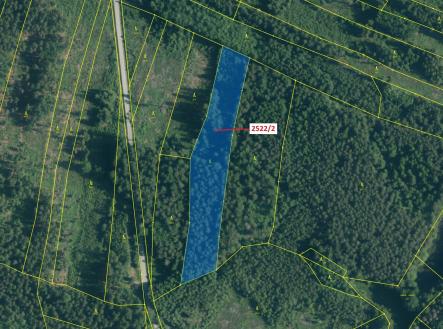 Prodej pozemku, les, 8 933 m²