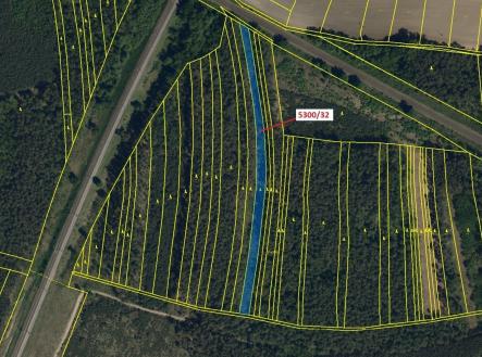 Prodej pozemku, les, 4 949 m²