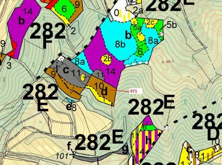 Prodej pozemku, les, 4 308 m²