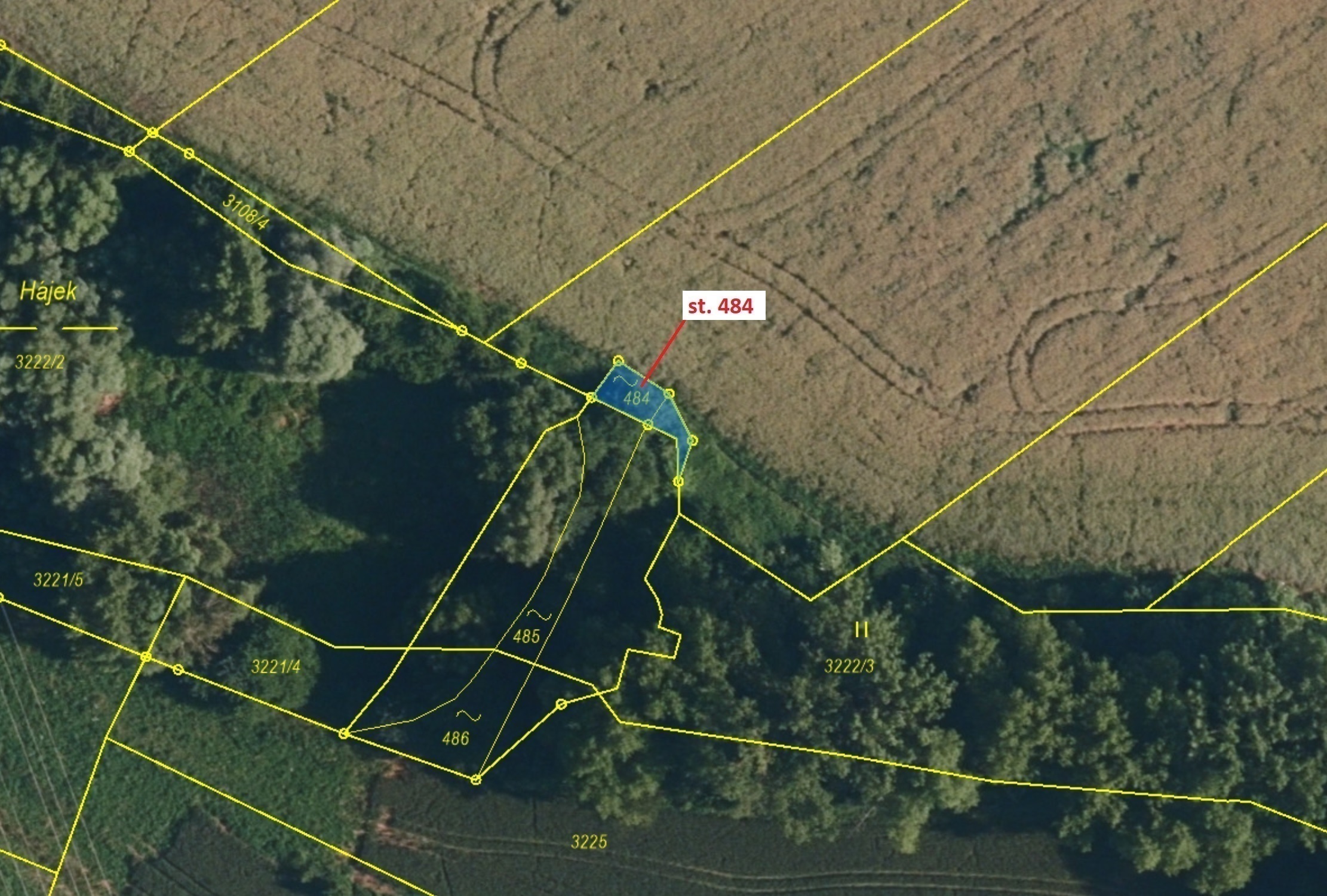 Zastavěná plocha a nádvoří o výměře 47 m2, podíl 1/1, katastrální území Březník, obec Březník, obec 