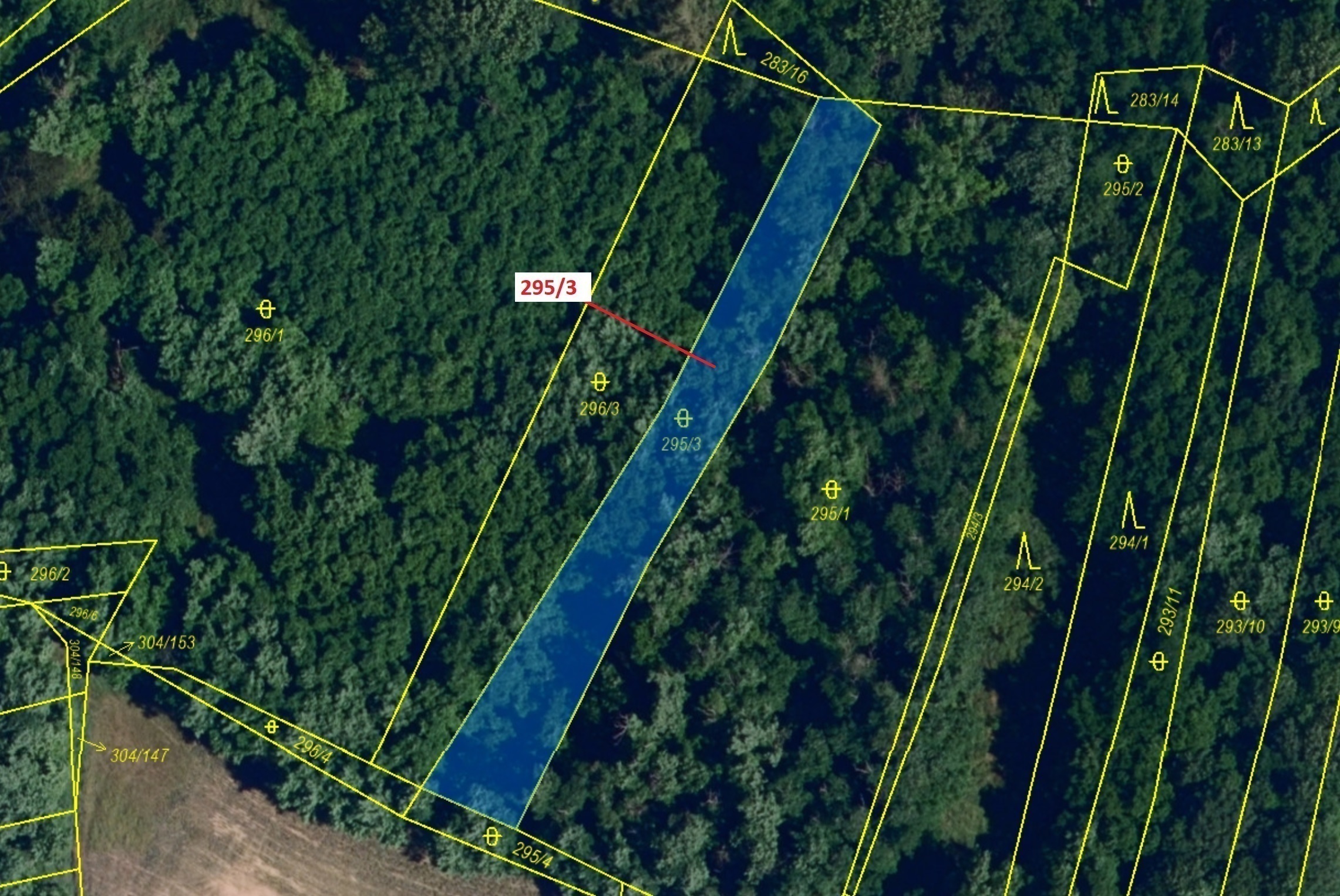 Ostatní plocha o výměře 789 m2, podíl 1/1, katastrální území Hrubšice, obec Ivančice, obec s rozšíře