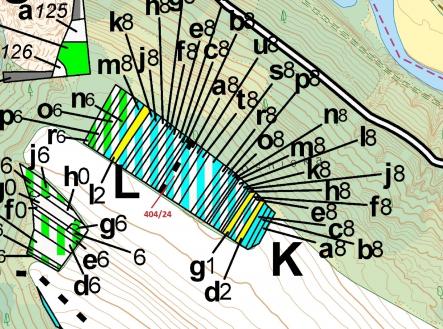 Prodej pozemku, les, 741 m²