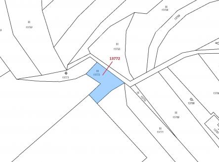 Prodej pozemku, trvalý travní porost, 404 m²