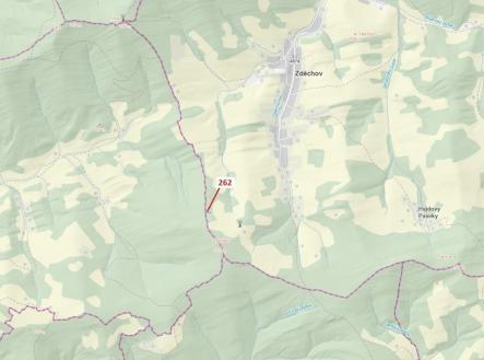 Prodej pozemku, les, 273 m²