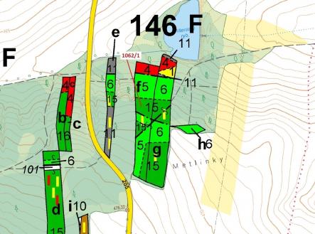Prodej pozemku, les, 8 653 m²