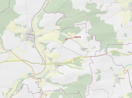 Prodej pozemku, les, 222 m²