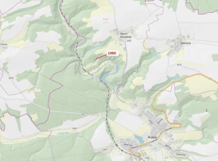 Prodej pozemku, les, 1 462 m²