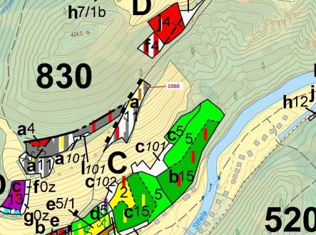 Prodej pozemku, les, 1 462 m²