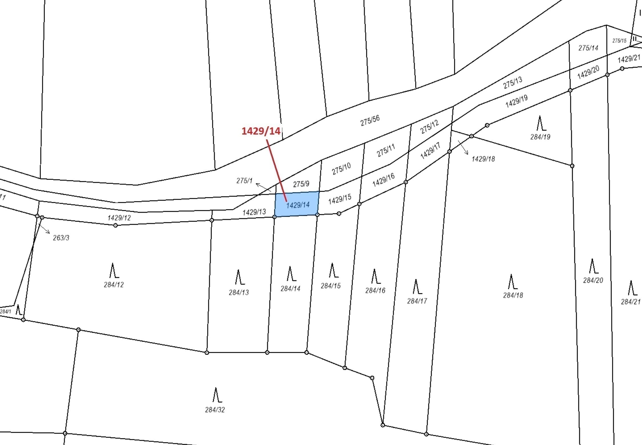 Ostatní plocha o výměře 80 m2, podíl 1/1, katastrální území Milavče, obec Milavče, obec s rozšířenou