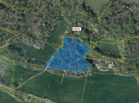 Prodej pozemku, les, 12 778 m²