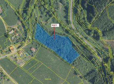 Prodej pozemku, les, 10 319 m²