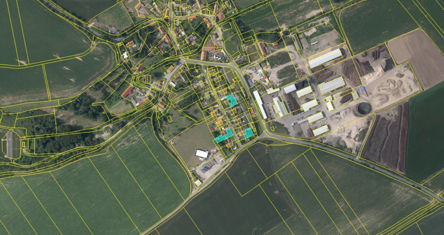 id. 1/9 pozemků - zahrady v k.ú. Neškaredice, okres Kutná Hora