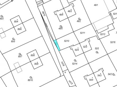 Prodej pozemku, zahrada, 366 m²