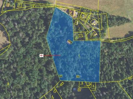 Prodej pozemku, les, 8 962 m²