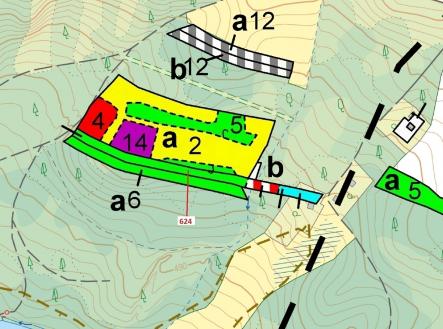 Prodej pozemku, les, 2 895 m²