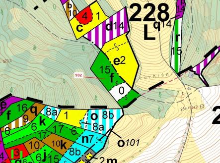 Prodej pozemku, les, 7 006 m²