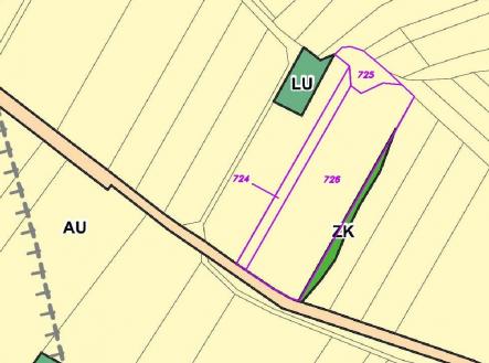 Prodej pozemku, trvalý travní porost, 12 642 m²