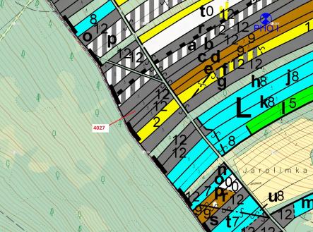 Prodej pozemku, les, 1 282 m²