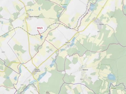 Prodej pozemku, les, 9 119 m²