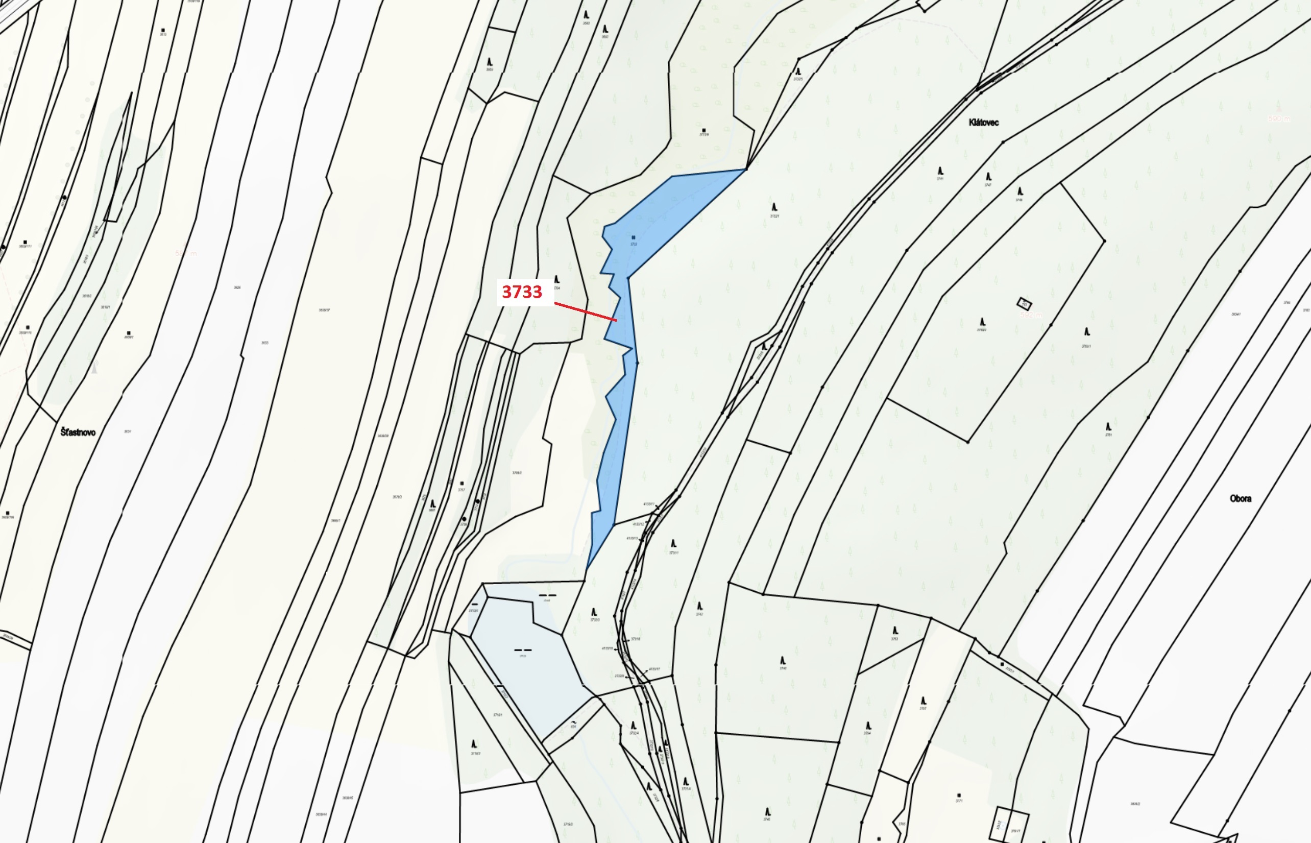 Trvalý travní porost o výměře 4435 m2, podíl 1/1, katastrální území Strmilov, obec Strmilov, obec s 
