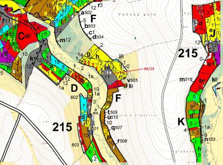 Prodej pozemku, les, 12 727 m²