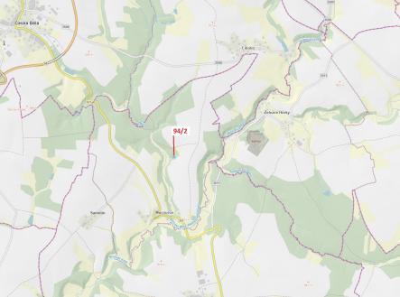 Prodej pozemku, les, 909 m²